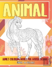 Adult Coloring Books For Women Design - Animal - Under 10 Dollars