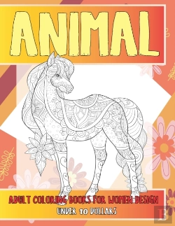 Bertrand.pt - Adult Coloring Books For Women Design - Animal - Under 10 Dollars