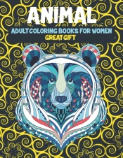 Adult Coloring Books For Women Great Gift - Animal