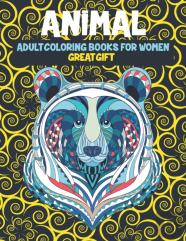 Adult Coloring Books For Women Great Gift - Animal