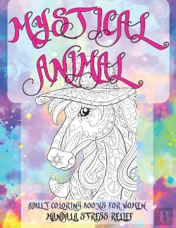 Bertrand.pt - Adult Coloring Books For Women Mystical Animal - Mandala Stress Relief
