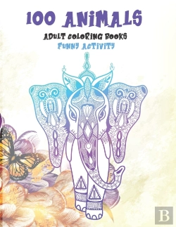 Bertrand.pt - Adult Coloring Books Funny Activity - 100 Animals