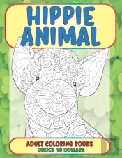 Adult Coloring Books Hippie Animal - Under 10 Dollars