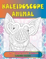 Adult Coloring Books Kaleidoscope Animal - Large Print