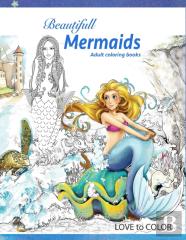 Adult Coloring Books Mermaids