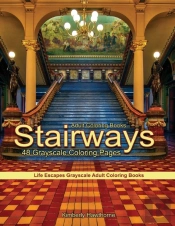 Adult Coloring Books Stairways