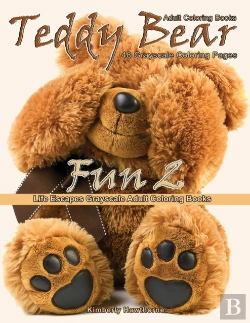 Bertrand.pt - Adult Coloring Books Teddy Bear Fun 2