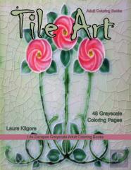 Adult Coloring Books Tile Art