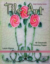 Adult Coloring Books Tile Art