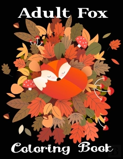 Bertrand.pt - Adult Fox Coloring Book