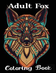 Adult Fox Coloring Book