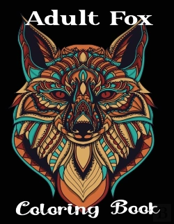 Bertrand.pt - Adult Fox Coloring Book