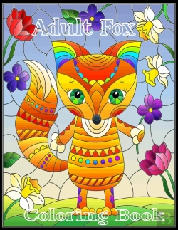 Bertrand.pt - Adult Fox Coloring Book