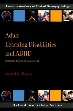 Bertrand.pt - Adult Learning Disabilities And Adhd: Research-Informed Assessment