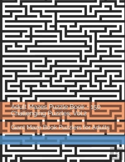 Bertrand.pt - Adult Mazes Puzzle Book - 150 Challenging Puzzles, Vol.2