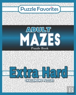 Bertrand.pt - Adult Mazes Puzzle Book - Extra Hard Challenging Puzzles