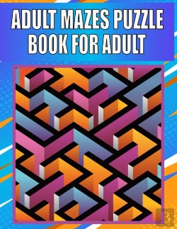 Bertrand.pt - Adult Mazes Puzzle Book For Adult