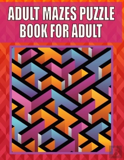 Bertrand.pt - Adult Mazes Puzzle Book For Adult