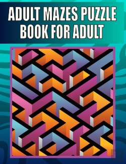 Bertrand.pt - Adult Mazes Puzzle Book For Adult