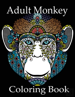 Bertrand.pt - Adult Monkey Coloring Book