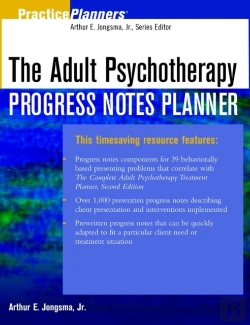 Bertrand.pt - Adult Psychotherapy Progress Notes Planner