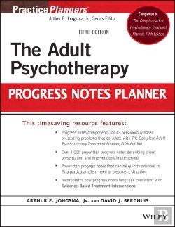 Bertrand.pt - Adult Psychotherapy Progress Notes Planner