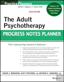 Bertrand.pt - Adult Psychotherapy Progress Notes Planner