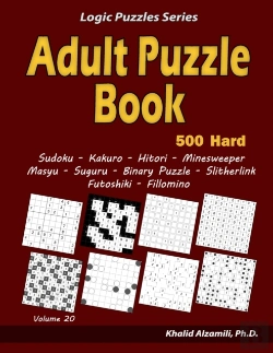 Bertrand.pt - Adult Puzzle Book: 500 Hard Adults Puzzl
