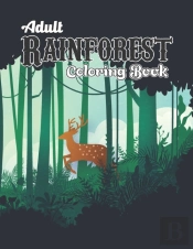 Adult Rainforest Coloring Book
