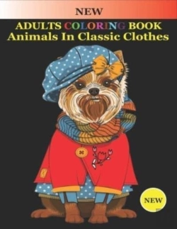 Bertrand.pt - Adults Coloring Book Animals In Classic Clothes