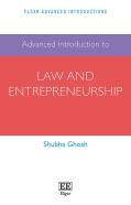 Advanced Introduction To Law And Entrepreneurship