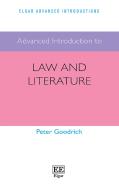 Advanced Introduction To Law And Literature