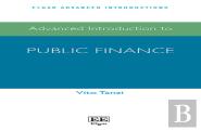 Advanced Introduction To Public Finance