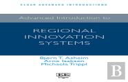 Advanced Introduction To Regional Innovation Systems