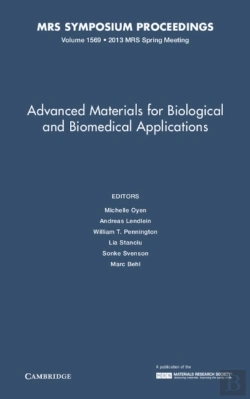 Bertrand.pt - Advanced Materials For Biological And Biomedical Applications: Volume 1569