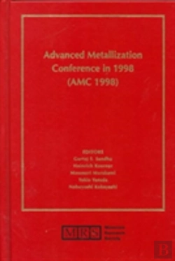 Bertrand.pt - Advanced Metallization Conference In 1998 (Amc 1998): Volume 14