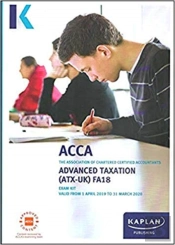 Advanced Taxation (Atx) (Fa2018)