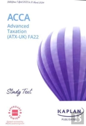 Advanced Taxation (Atx) (Fa22) - Study Text