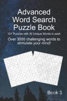Advanced Word Search Puzzle Book 3
