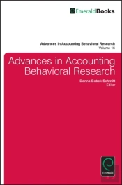 Advances In Accounting Behavioral Research