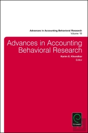 Advances In Accounting Behavioral Research