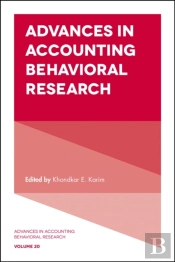 Advances In Accounting Behavioral Research