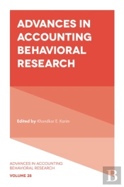 Advances In Accounting Behavioral Research