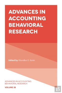 Bertrand.pt - Advances In Accounting Behavioral Research