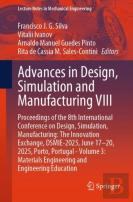 Advances In Design, Simulation And Manufacturing Viii