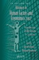 Advances In Human Factors And Ergonomics 2012- 14 Volume Set
