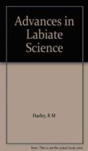Advances In Labiate Science
