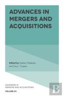 Advances In Mergers And Acquisitions