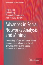 Advances In Social Networks Analysis And Mining