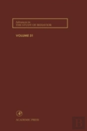 Advances In The Study Of Behavior